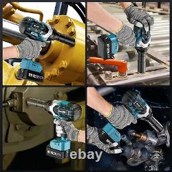 1180Ft-lbs Impact Wrench 3/4 Torque Cordless Brushless Impact Gun for Truck