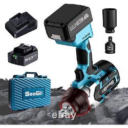 1180Ft-lbs Impact Wrench 3/4 Torque Cordless Brushless Impact Gun for Truck