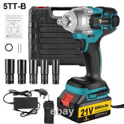 125mm Angle Grinder 460Nm Impact Wrench Brushless Cordless + Battery & Charger