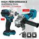 18v 520v Cordless Impact Wrench Angle Grinder For Li-ion Battery With2pcs Battery