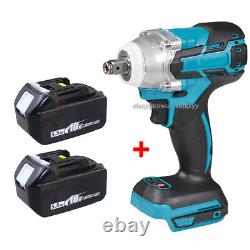 18V Battery Cordless Brushless Impact Wrench 1/2 Replace For Makita DTW285Z