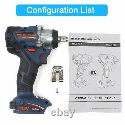 18V Cordless Brushless Impact Wrench For Makita DTW285Z+ 6.0Ah Battery + Charger