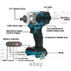 18V Cordless Impact Wrench Angle Grinder Cordless Tools Combo Charger Battery