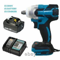18V Cordless Impact Wrench Brushless Driver Torque Replace Charger LXT Battery
