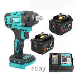 18V Li-Ion Battery or Charger Cordless Brushless Impact Wrench Drill For Makita