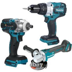 18V Makita Cordless Brushless Impact Wrench Drill Driver Angle Grinder Body Only