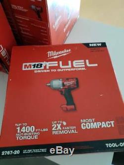 1Milwaukee M18FUEL1/2High Torque Impact Wrench 2767-20 with Friction Ring GEN II