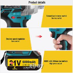21V Impact Wrench Brushless Cordless Impact Driver Angle Grinder With Battery