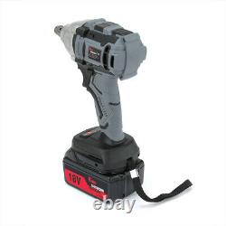 2 Battery 500Nm Cordless Impact Wrench 1/2 Brushless Drive Electric Driver Combo