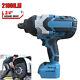 3/4 Brushless Impact Wrench 21v Cordless Drills For Makita 2100nm High Torque