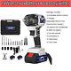 420nm Cordless Electric Impact Wrench 1/2 Drill Gun With Batteries/ 4 Sockets