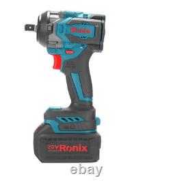 550Nm Brushless Impact Wrench Batteries & Charger Included RONIX