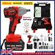 580nm 1/2 Cordless Electric Impact Brushless Wrench Driver&socket W 2 Battery