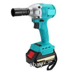 68V 8000mAh Brushless Cordless Impact Wrench Li-Ion Battery Charger With Box