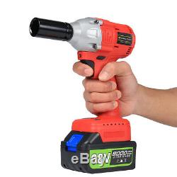 68V Cordless Electric Impact Wrench Brushless 3 Speed Torque 320 Nm with Battery