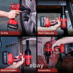 Avhrit Brushless Electric Impact Wrench Socket 950N. M Torque 2pcs 4.0Ah Battery