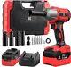 Avhrit Cordless Impact Wrench 1/2 480ft-lbs(650nm) Brushless Fast Charger