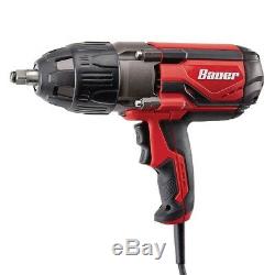 Bauer 1/2 in Heavy Duty Extreme Torque Impact Wrench Corded 1050 ft lb 2600 RPM