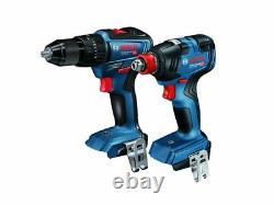 Bosch 06019J2203 18v BL Combi Drill Impact Wrench Twin Pack Bare Unit
