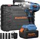 Brushless Impact Wrench 1/2 Inch 600nm Cordless 4.0ah Battery 20v Rrp £129.99