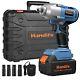 Brushless Impact Wrench 1/2 Inch 600nm Cordless With 4.0ah Battery 20v