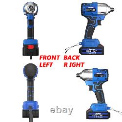 Brushless Impact Wrench Cordless High Torque Car Wrench For Makita 18V Battery