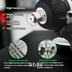 Cordless Brushless Impact Wrench Driver 1/2 Inch & 4 Sockets & 12Ah Li Battery