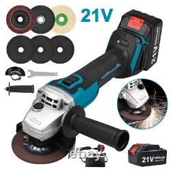 Cordless Impact Wrench Brushless Angle Grinder 125MM Impact Driver With Battery