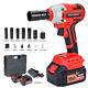 Cordless Impact Wrench 1/2 Inch Brushless Socket Set 400nm Electric Dirll Driver