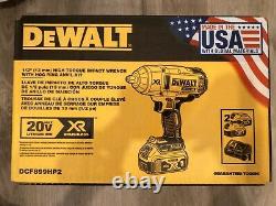 DEWALT 20V MAX XR Brushless 1/2-Inch Impact Wrench Hog Ring Anvil Kit DCF899HP2
