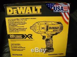 DEWALT DCF899B 20V MAX XR Brushless High Torque 1/2 Impact Wrench Bare Tool NEW