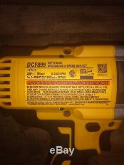 Dcf899 DeWalt 1/2 impact 3 speed, DCS367 reciprocating saw, DCG412 grinder