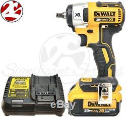 DeWALT DCF890 20V MAX 4.0 Lithium Ion 3/8 Brushless Compact Impact Wrench Kit