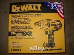 DeWALT DCF897B 20 Volt 3/4 Brushless Cordless High Torque Impact Wrench NEW