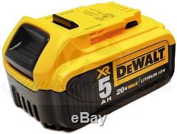 DeWALT DCF899 20V XR Brushless 1/2 Detent Impact Wrench 2 5.0 Ah DCB205 Battery