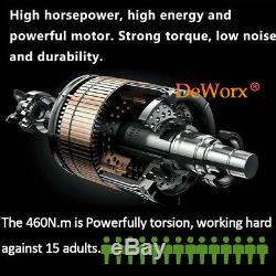 DeWorx Cordless Impact Wrench 6.0Ah Li-ion 21V MAX 2 Battery & 1 Charger 460Nm