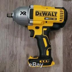 Dewalt 20V MAX XR 1/2 High Torque Impact Wrench + 5.0 Battery + Charger DCF899H
