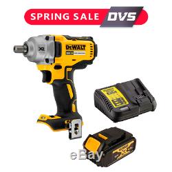 Dewalt DCF894N 1/2 Compact Impact Wrench 18V 1x 4Ah Battery DCB182, Charger