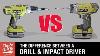 Difference Between Drill Drivers Impact Drivers