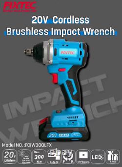 Impact Wrench Cordless Brushless Electric 20V FIXTEC