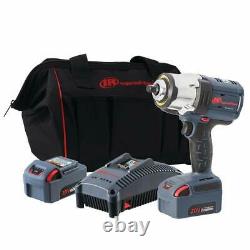 Ingersoll Rand 7152-K22 20V 1/2 Brushless High-Torque Impact Wrench with2 Battery