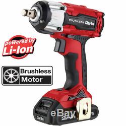 Latest CLARKE CIR18LIC 18V BRUSHLESS 2AH ½ BATTERY ELECTRIC IMPACT WRENCH