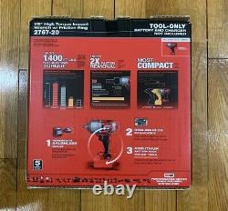 M18 Fuel 1/2 Impact Wrench Milwaukee 2767-20 Brushless Friction Ring Tool New