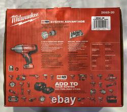 MILWAUKEE M18 2663-20 1/2 Impact Wrench WithFriction Ring NEW IN BOX TOOL ONLY
