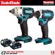 Makita 18v Dtd152 Impact Driver + Dtw190 Impact Wrench With 2 X 5.0ah Batteries