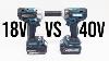 Makita 40v Impact Wrench Vs Makita 18v Impact Wrench Are They The Same