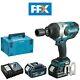 Makita Dtw1001rtj 18v 2x5.0ah Li-ion Lxt Brushless 3/4in Impact Wrench Kit