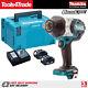 Makita Dtw1001z 18v Brushless Impact Wrench + 2 X 5.0ah Batteries Charger & Case