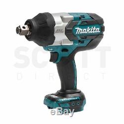 Makita DTW1001Z 18V Li-ion Cordless Brushless Impact Wrench 3/4 Body Only
