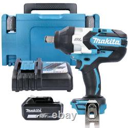 Makita DTW1001 18V Brushless 3/4 Impact Wrench With 1 x 4.0Ah Battery, Charg